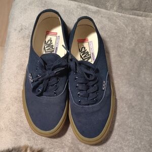 Vans Men's Navy Canvas Sneakers